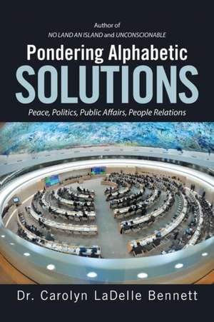 Pondering Alphabetic SOLUTIONS de Carolyn Ladelle Bennett