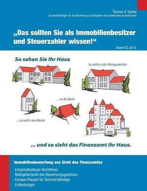 Immobilienbewertung Aus Sicht Des Finanzamtes de Thomas H. Garthe