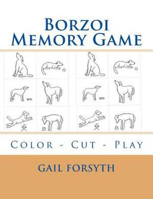 Borzoi Memory Game de Gail Forsyth