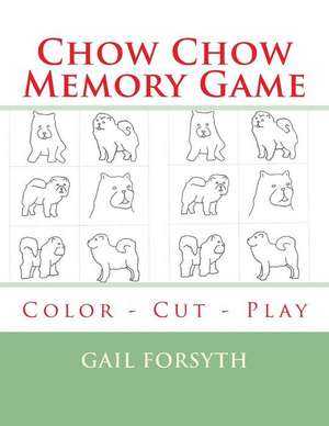 Chow Chow Memory Game de Gail Forsyth