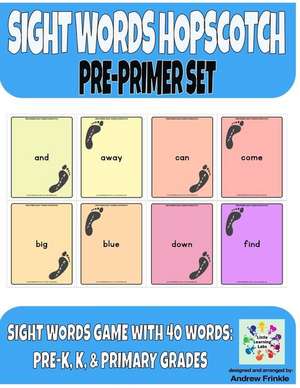 Sight Words Hopscotch Pre-Primer Set de Andrew Frinkle