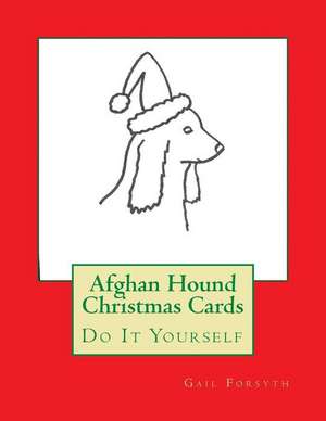 Afghan Hound Christmas Cards de Gail Forsyth