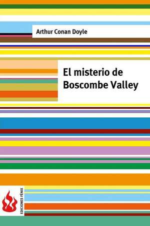 El Misterio de Boscombe Valley de Arthur Conan Doyle