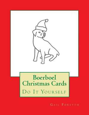 Boerboel Christmas Cards de Gail Forsyth