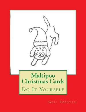 Maltipoo Christmas Cards de Gail Forsyth