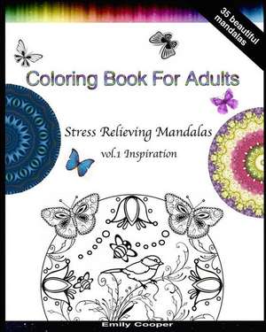 Adult Coloring Book de Emily Cooper