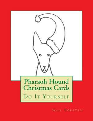 Pharaoh Hound Christmas Cards de Gail Forsyth