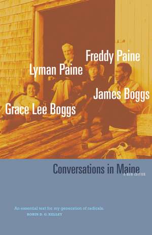 Conversations in Maine: A New Edition de Grace Lee Boggs