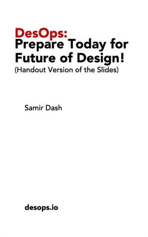 DesOps de Samir Dash