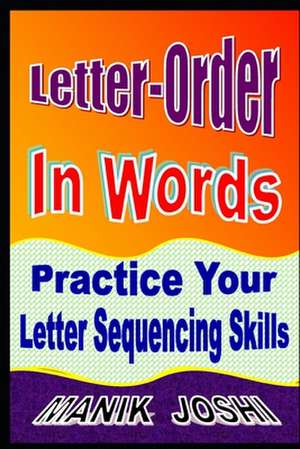 Letter-Order in Words de MR Manik Joshi