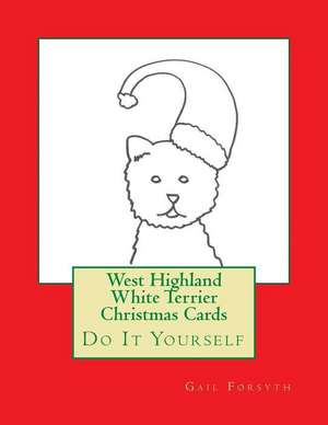 West Highland White Terrier Christmas Cards de Gail Forsyth