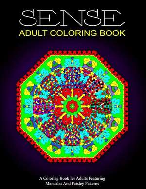 Sense Adult Coloring Book, Volume 3 de Jangle Charm