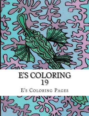 E's Coloring 19 de E's Coloring Pages