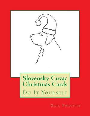 Slovensky Cuvac Christmas Cards de Gail Forsyth