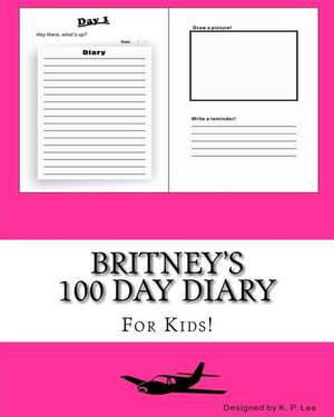 Britney's 100 Day Diary: Word Search de K. P. Lee