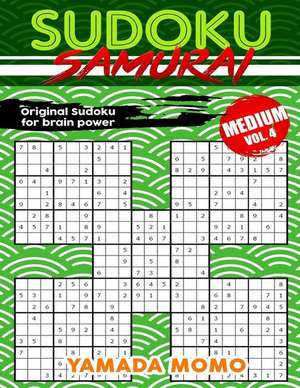 Sudoku Samurai Medium: Include 100 Puzzles Sudoku Samurai Medium Level de Yamada Momo