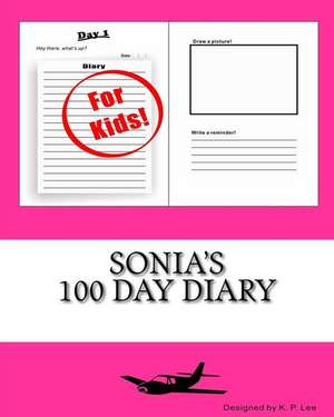 Sonia's 100 Day Diary: Word Search de K. P. Lee