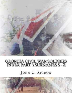 Georgia Civil War Soldiers Index - Part 3 - Surnames S - Z: Black Texture Abstract, Lined Journal, 6 X 9, 200 Pages de John C. Rigdon