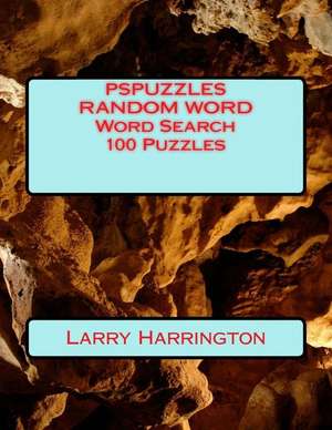 Pspuzzles Random Word Word Search 100 Puzzles de Larry Harrington