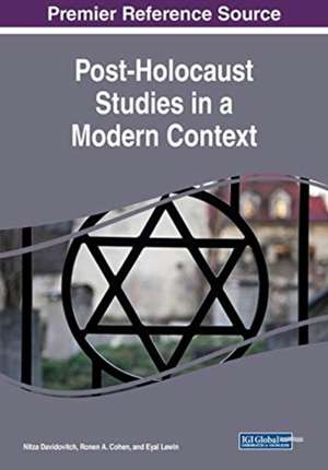 Post-Holocaust Studies in a Modern Context de Ronen A. Cohen