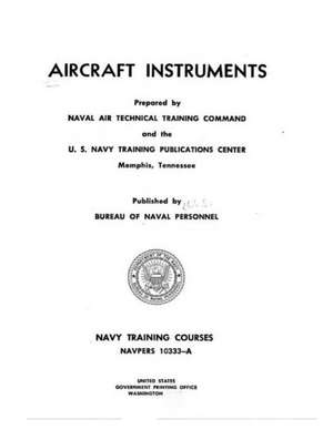 Aircraft Instruments, Navpers de Bureau Of Naval Personnel