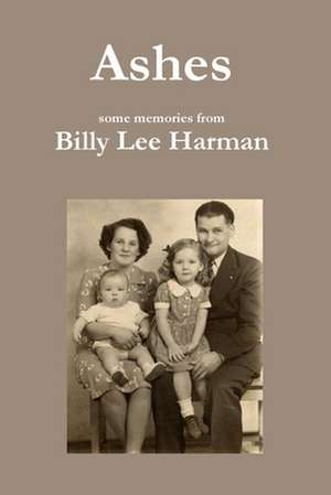 Ashes de Billy Lee Harman