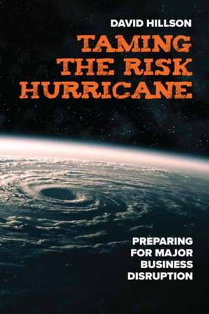 Taming the Risk Hurricane: Preparing for Major Business Disruption de David Hillson