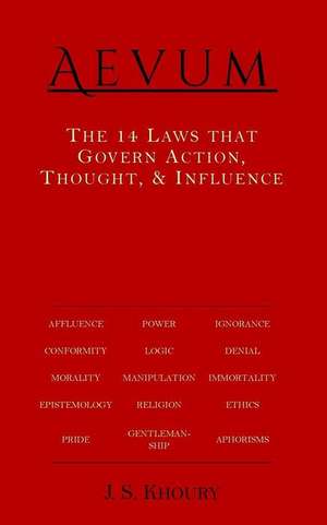 Aevum de J. S. Khoury