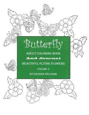 Butterfly Adult Coloring Book