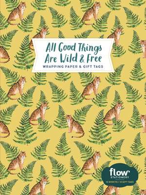 Hulst, A: All Good Things Are Wild and Free Wrapping Paper a de Irene Smit