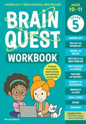 Brain Quest Workbook: 5th Grade (Revised Edition) de Bridget Heos