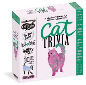 Cat Trivia Page-A-Day(r) Calendar 2025 de Workman Calendars