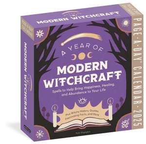 A Year of Modern Witchcraft Page-A-Day(r) Calendar 2025 de Patti Wigington