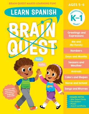 Brain Quest Workbook: Learn Spanish de Workman Publishing