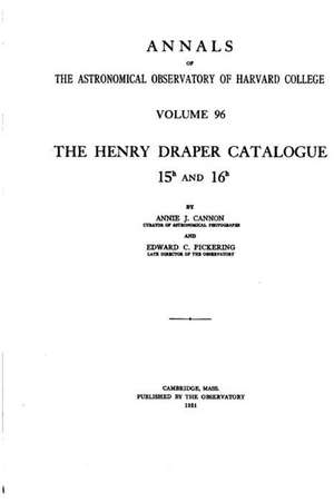 Annals of the Astronomical Observatory of Harvard College - Vol. 96 de Anna J. Cannon