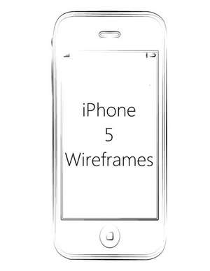 iPhone 5 Wireframes de Sarie Smith