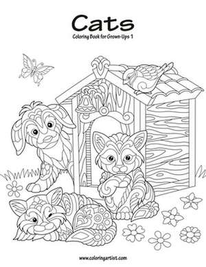 Cats Coloring Book for Grown-Ups 1 de Nick Snels