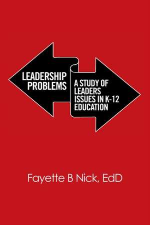Leadership Problems de Edd Fayette B Nick