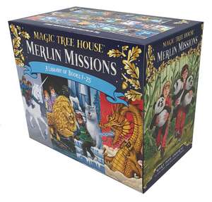 Magic Tree House Merlin Missions #1-25 Boxed Set de Mary Pope Osborne