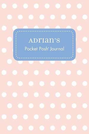 Adrian's Pocket Posh Journal, Polka Dot de Andrews McMeel Publishing