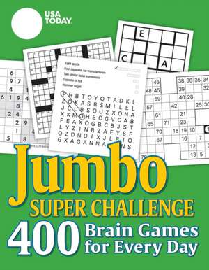 USA Today Jumbo Puzzle Book Super Challenge de Usa Today