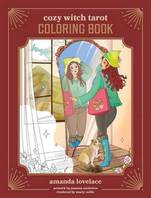 Cozy Witch Tarot Coloring Book de Amanda Lovelace