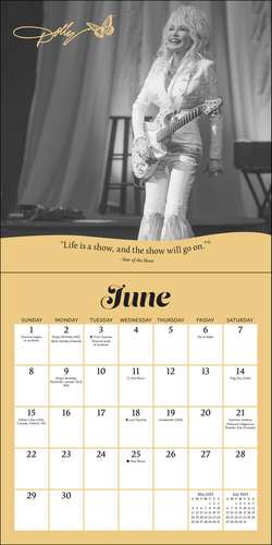 Dolly Parton 2025 Mini Wall Calendar de Andrews McMeel Publishing