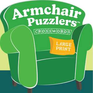 Armchair Puzzlers: Large Print Crosswords de University Games