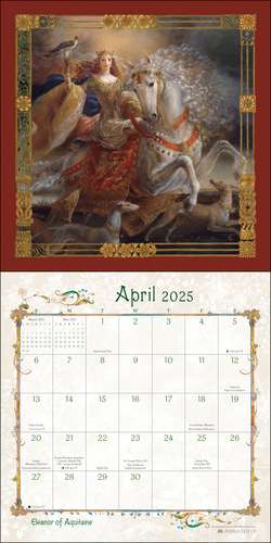 Women of Myth & Magic 2025 Fantasy Art Wall Calendar by Kinuko Craft de Kinuko Y. Craft