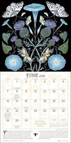 Praise for the Pollinators 2026 Wall Calendar: Nature's Superheroes de Amber Lotus Publishing