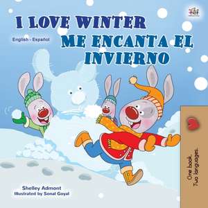 I Love Winter (English Spanish Bilingual Book for Kids) de Shelley Admont