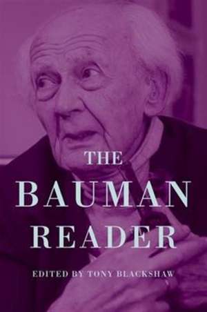 The new Bauman reader de Tony Blackshaw