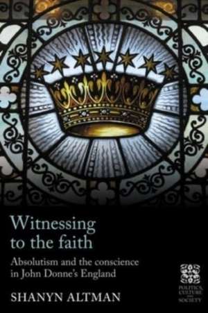 Witnessing to the faith de Shanyn Altman