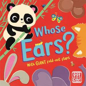 Fold-Out Friends: Whose Ears? de Pat-A-Cake